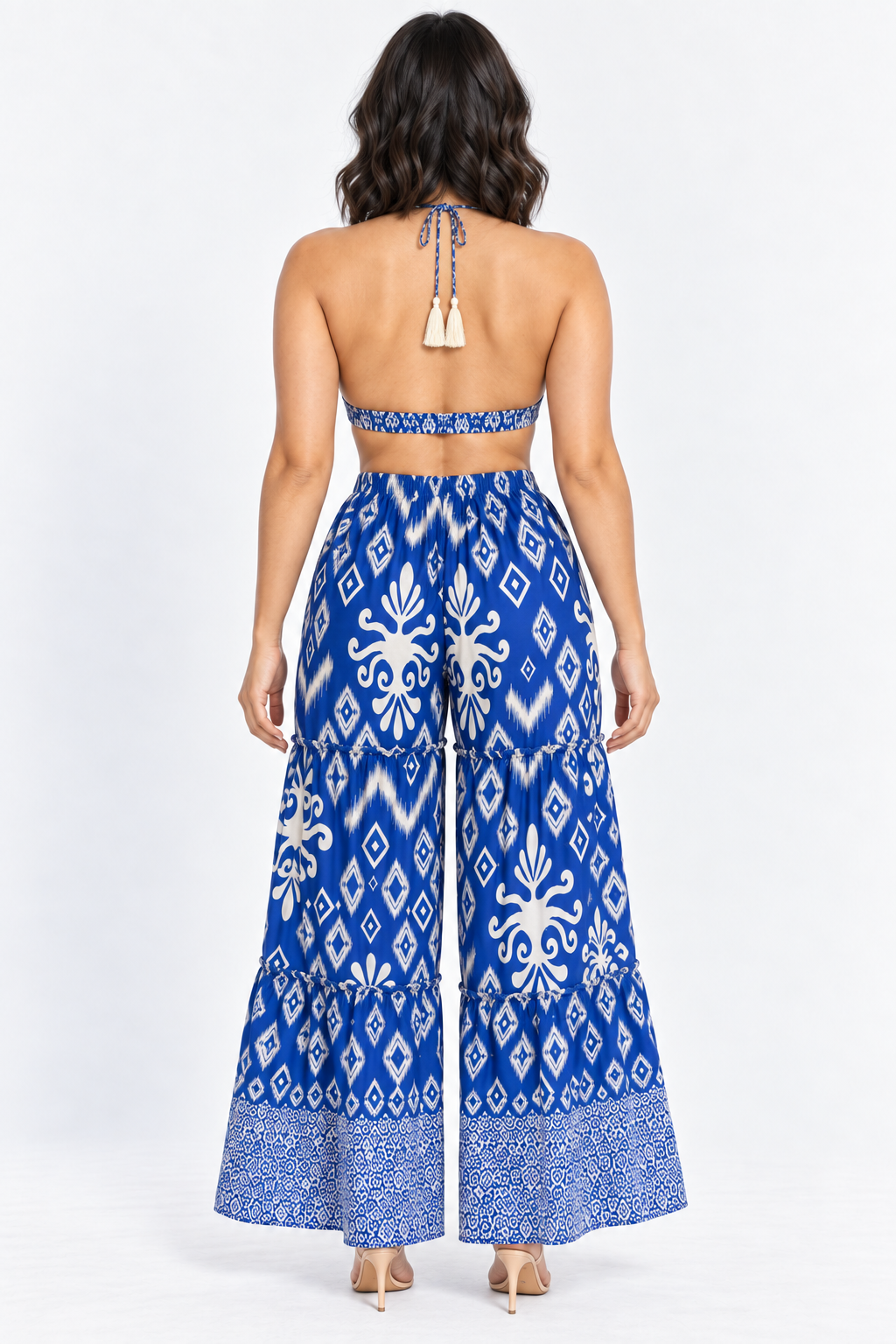 zah Jumpsuits and Rompers Naya Crochet Jumpsuit - Royal