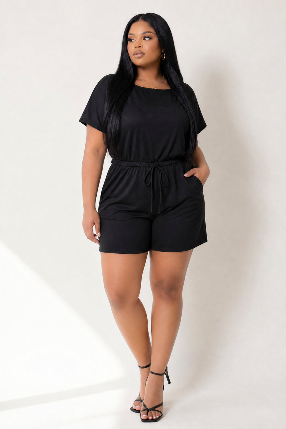 jumpsuit romper dress Lucky You Short Olive / L Wash inside out Machine wash cold with similar colors Warm Iron on wrong side No bleach Hang dry Style with Matching headwrap and/or Leather belt Black Striped Wide Leg Jumpsuit