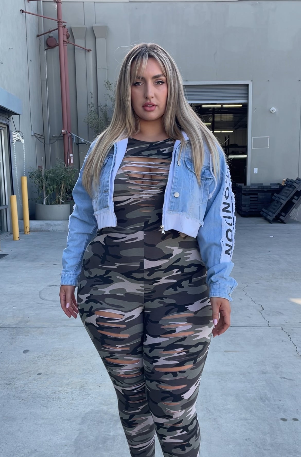 Camouflage romper plus size sale