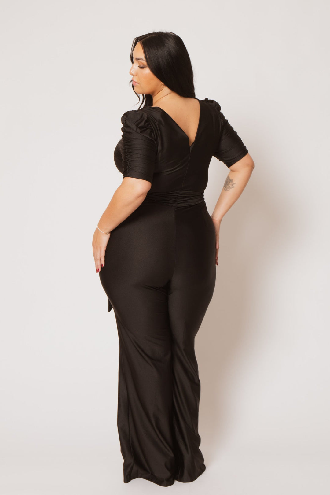 Gibiu Jumpsuits and Rompers Plus Size Marissa Jumpsuit - Black
