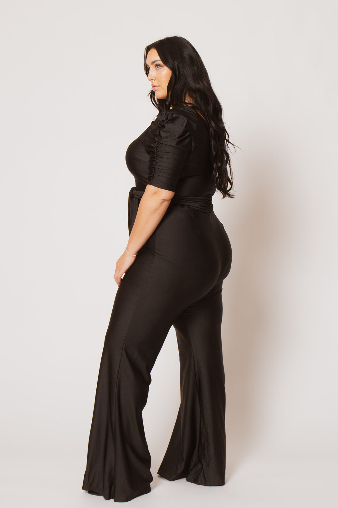 Gibiu Jumpsuits and Rompers Plus Size Marissa Jumpsuit - Black