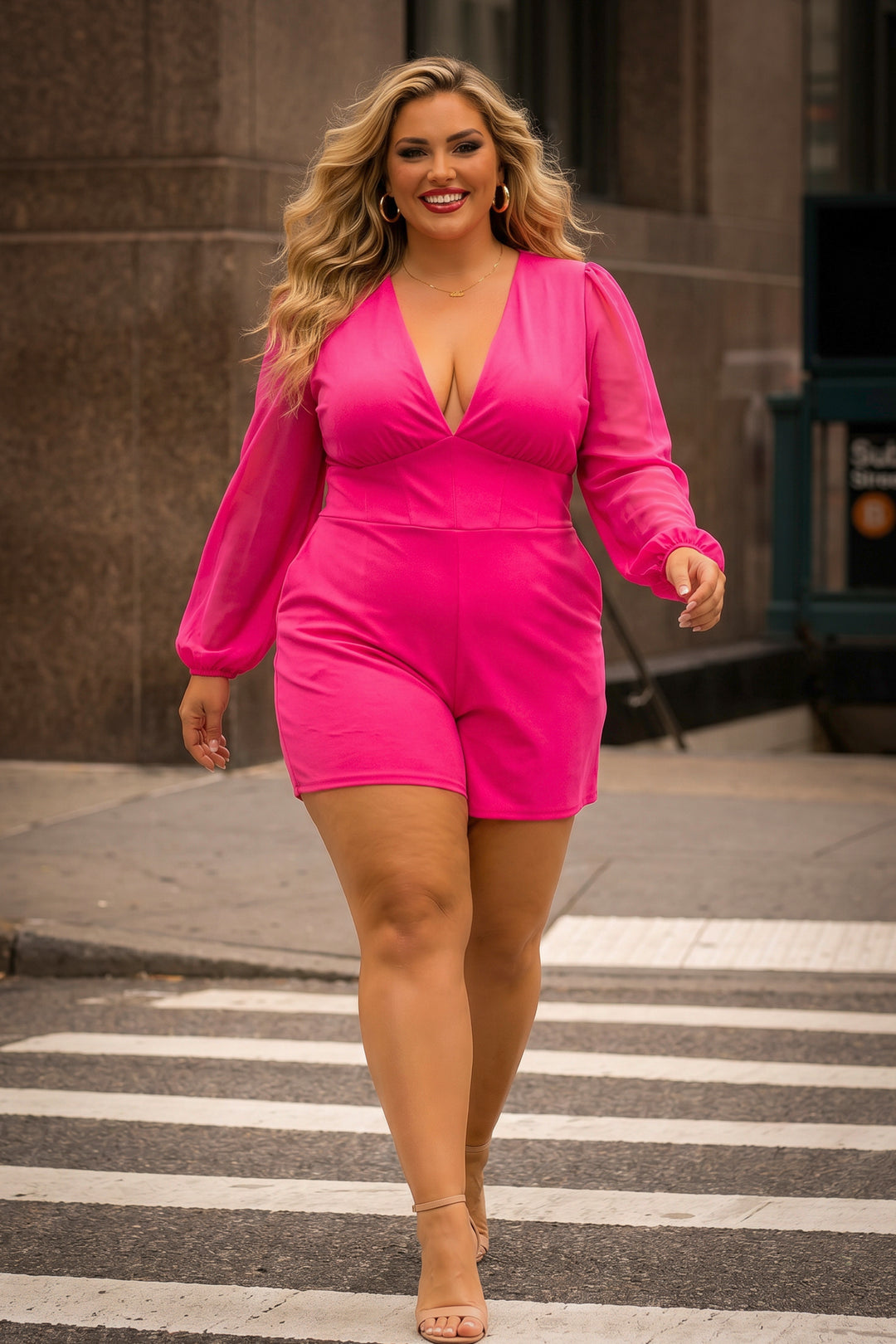 Plus Size Priya Romper