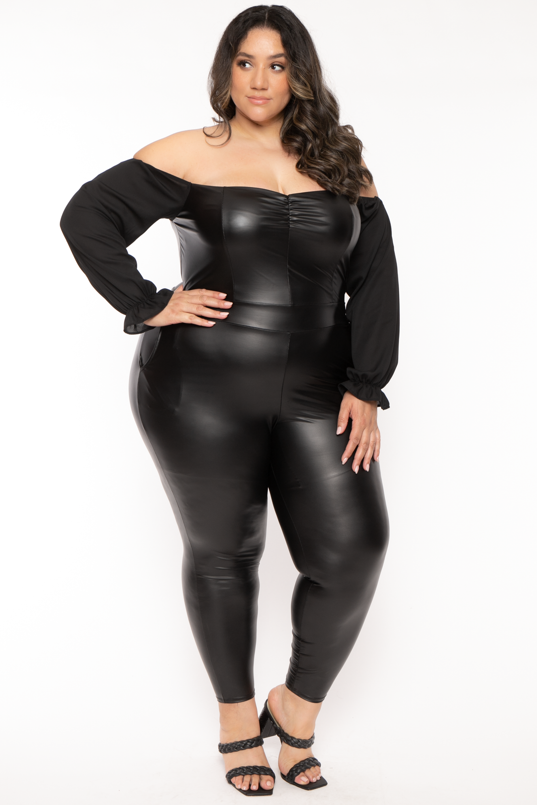NBXNZWF Plus Size Sexy Jumpsuit For Curvy Women Open Back