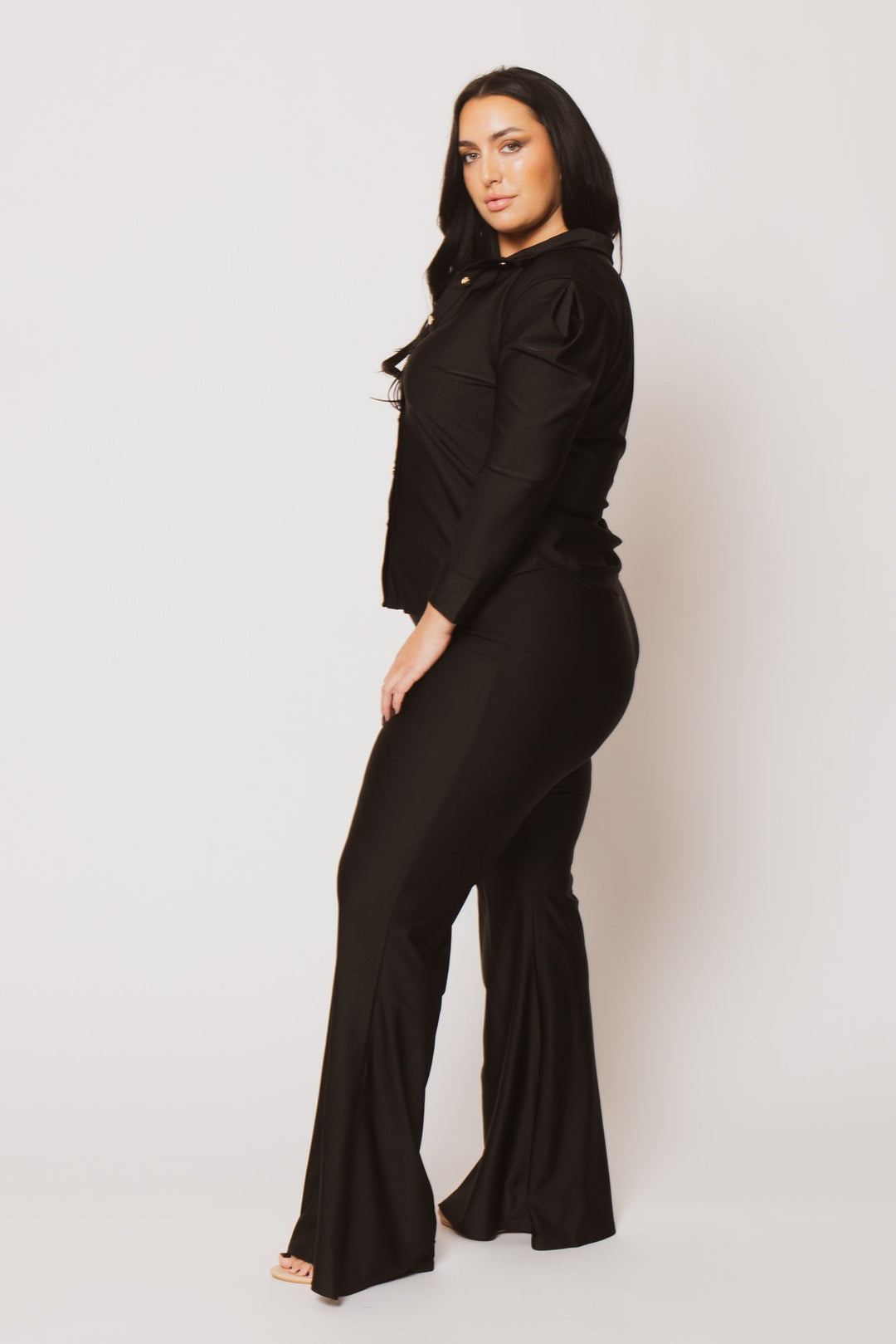 Gibiu Matching Sets Plus Size Noire 2Pc Set - Black