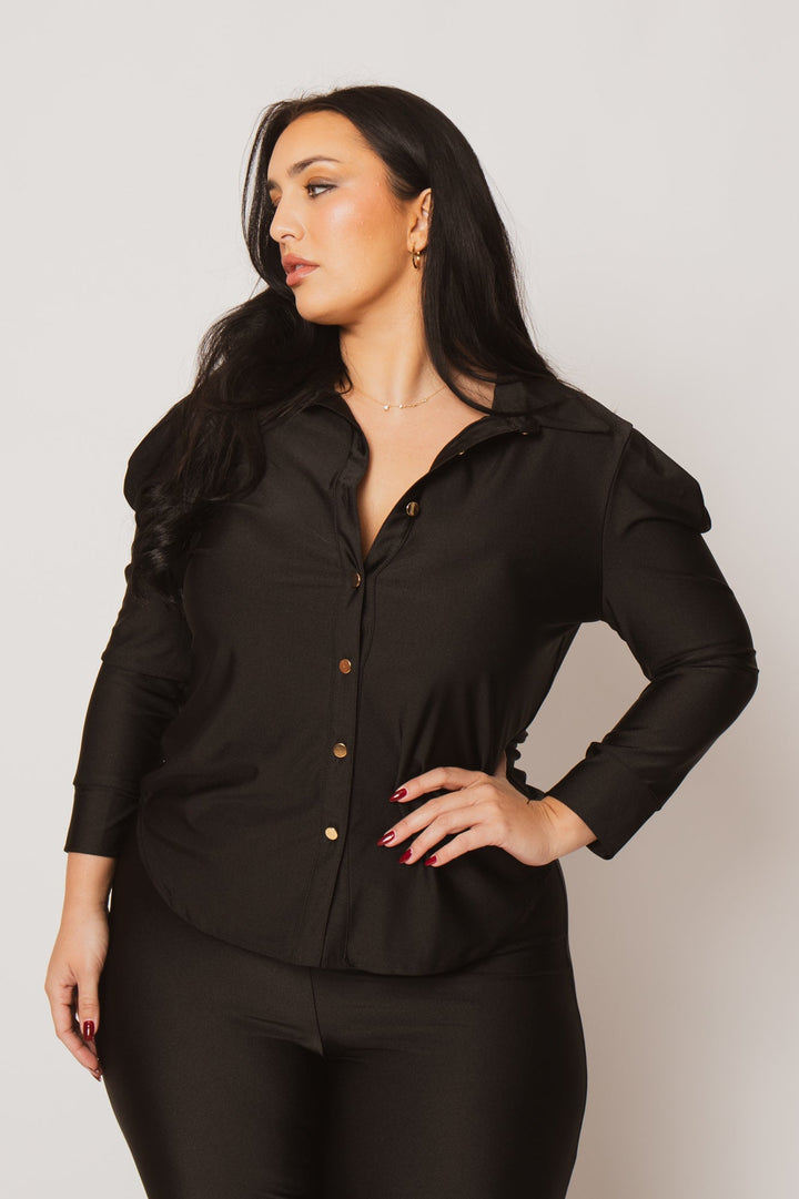 Gibiu Matching Sets Plus Size Noire 2Pc Set - Black