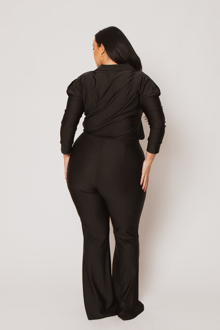 Gibiu Matching Sets Plus Size Noire 2Pc Set - Black