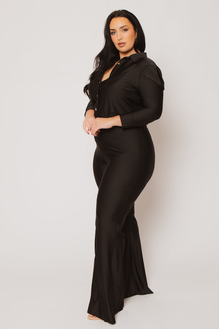 Gibiu Matching Sets Plus Size Noire 2Pc Set - Black