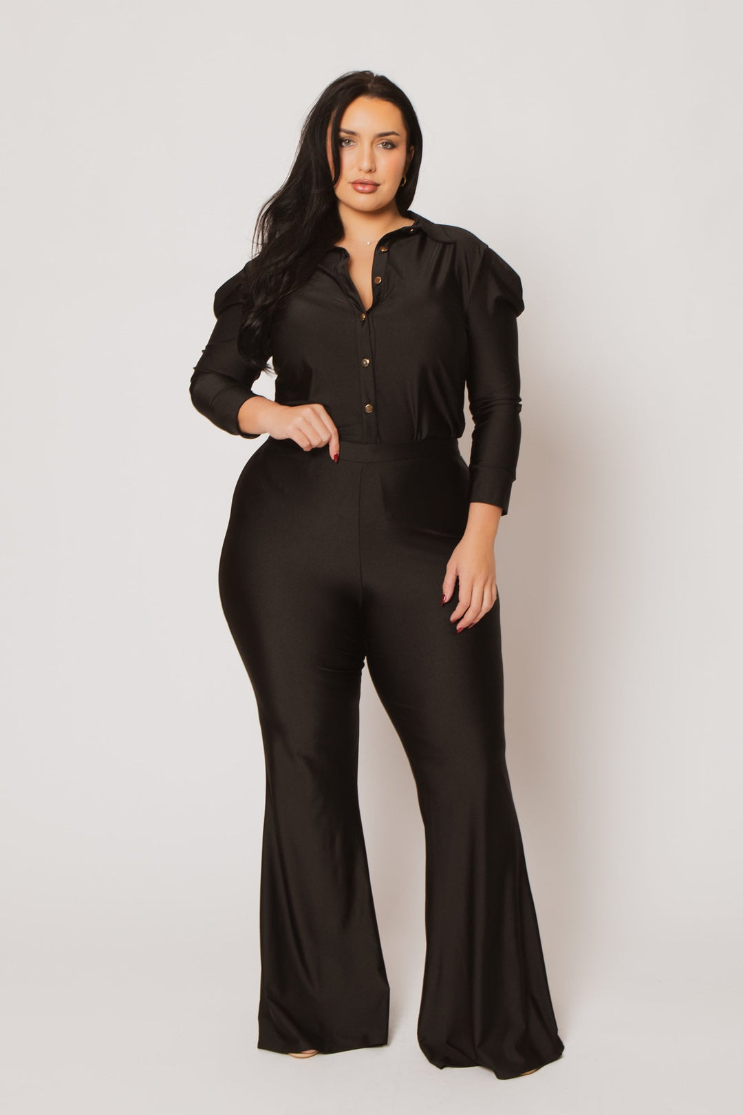 Gibiu Matching Sets Plus Size Noire 2Pc Set - Black