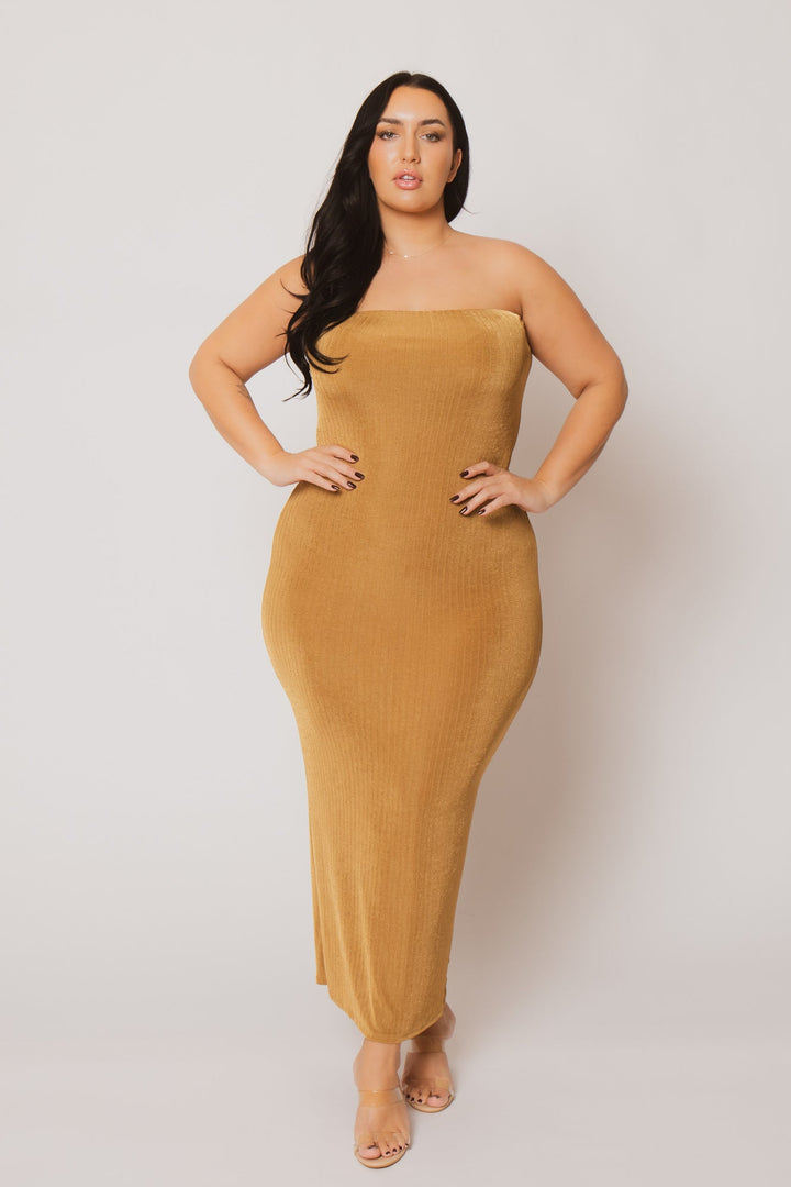 Gibiu Matching Sets Plus Size Sierra 2Pc Set - Mocha