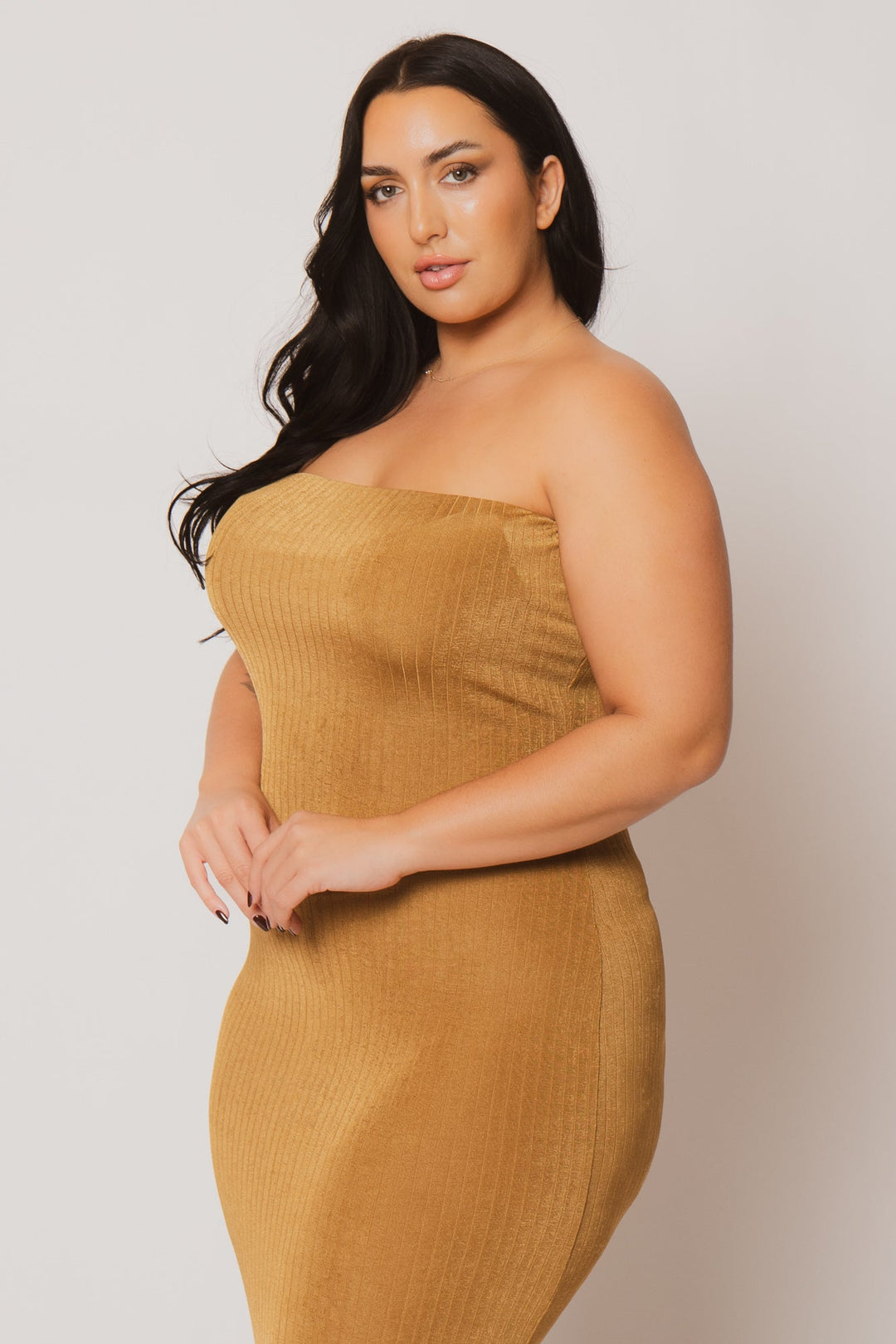 Gibiu Matching Sets Plus Size Sierra 2Pc Set - Mocha