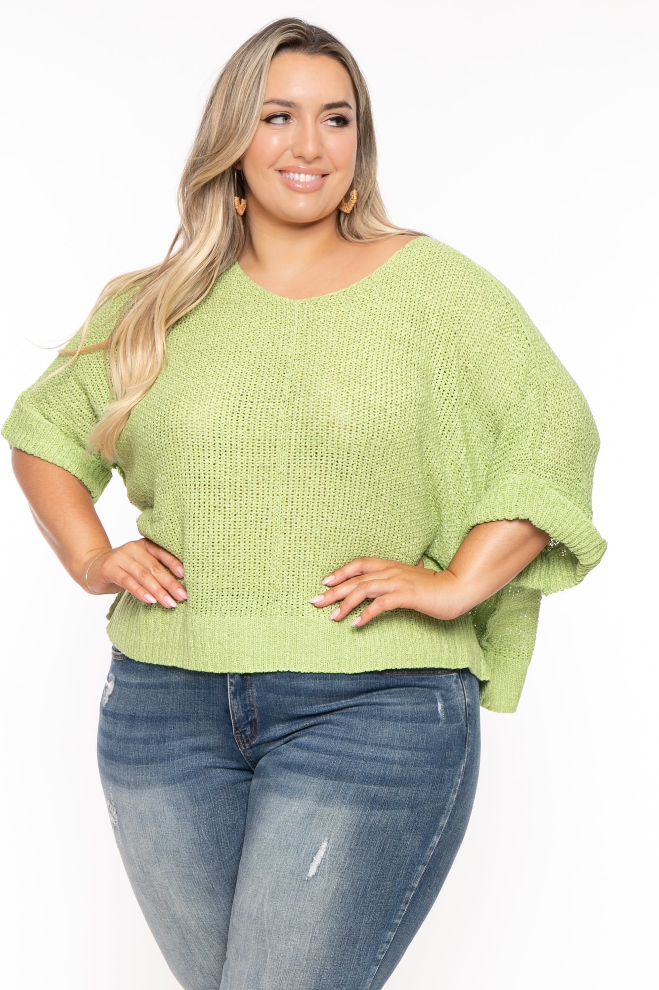 Plus size 2025 knit sweaters