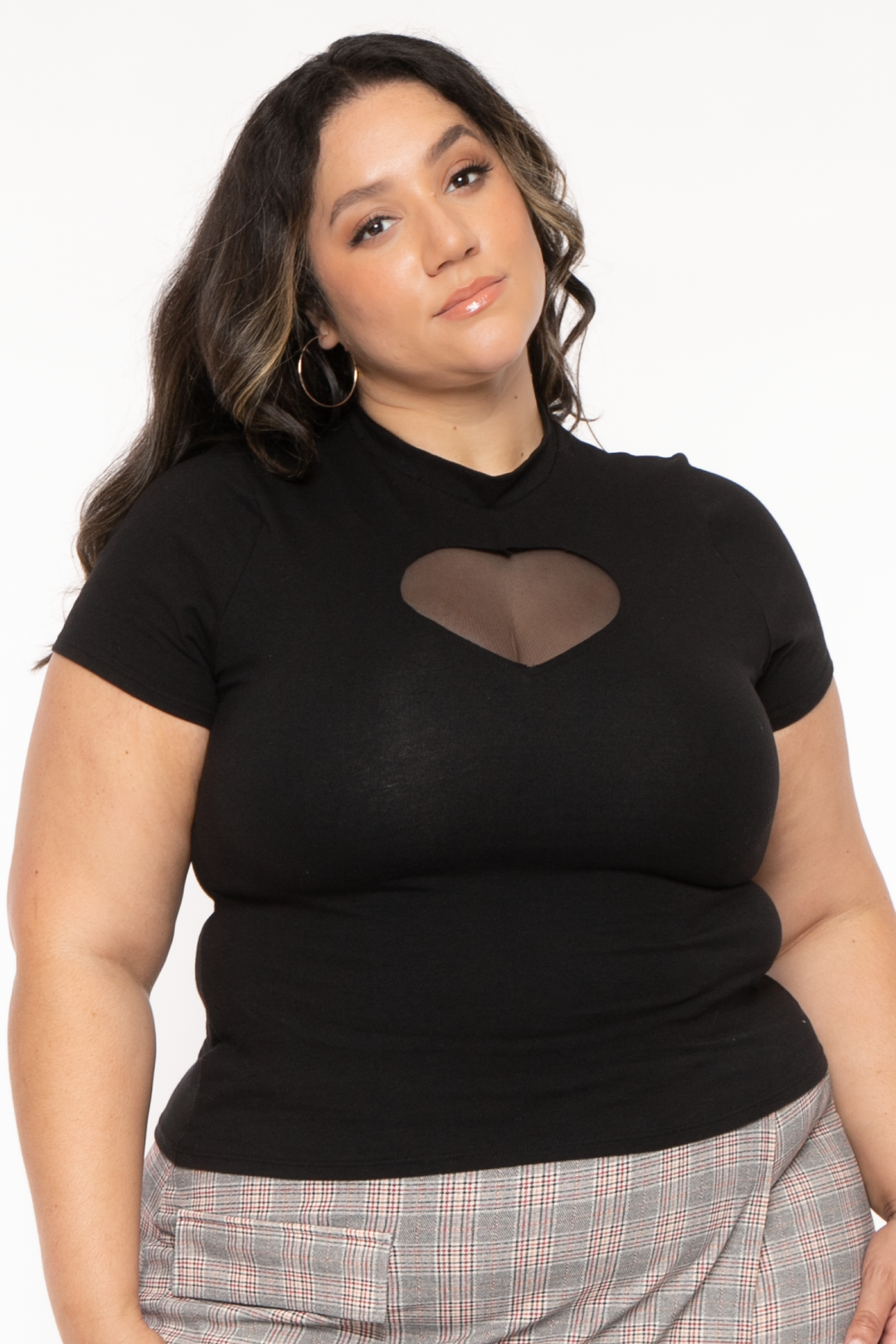Final Sale Plus Size 2pc Tunic Top and Matching Legging Set in Black – Chic  And Curvy
