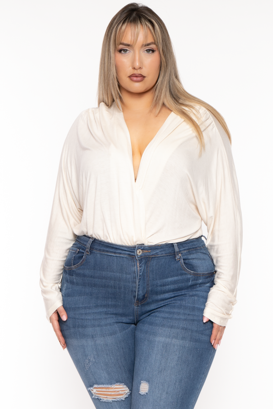 Dolman sleeve plus size tops cheap