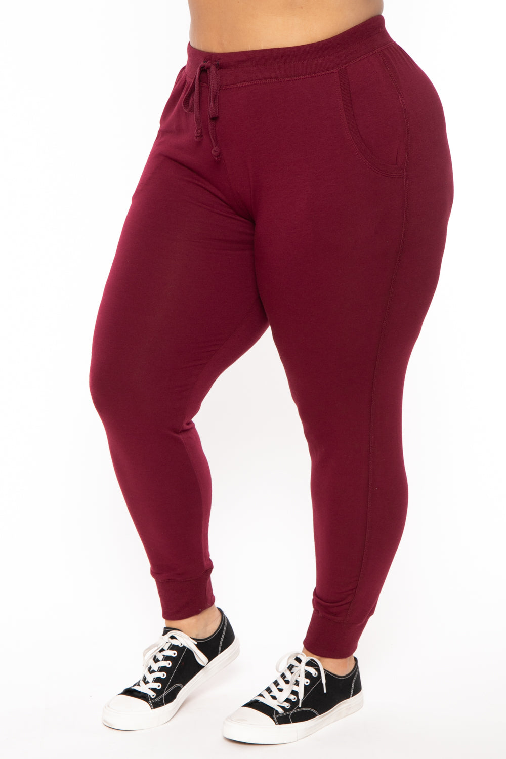 Xersion, Pants & Jumpsuits, Xersion Womens Plus Size Dark Burgundy Mid  Rise Jogger Pant Size 2x