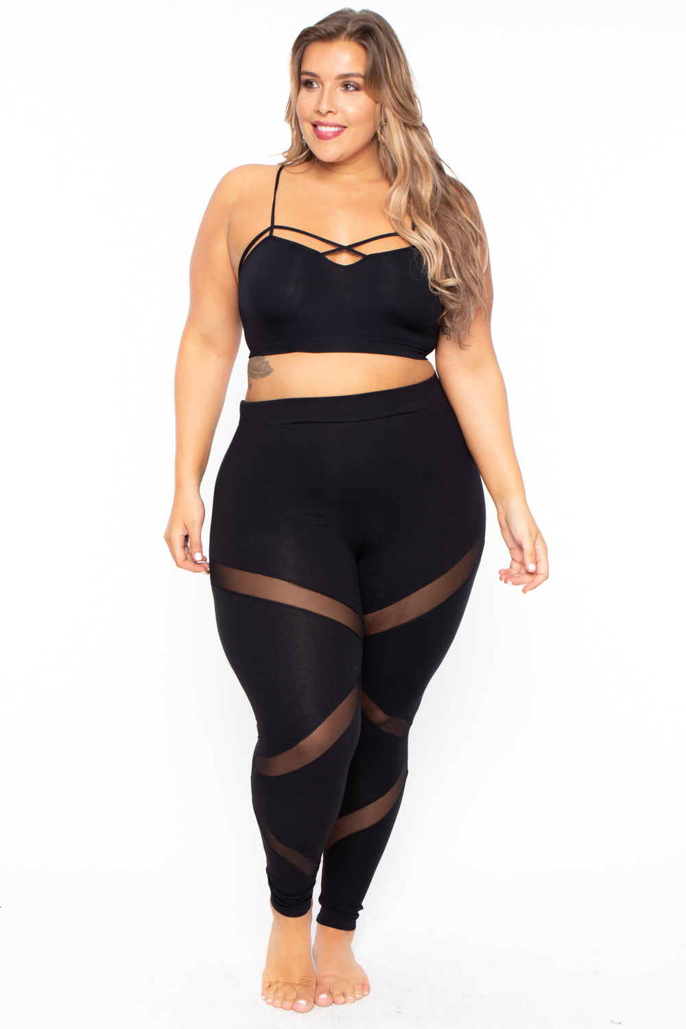  Plus Size Leggings For Women-Stretchy X-Large-4X