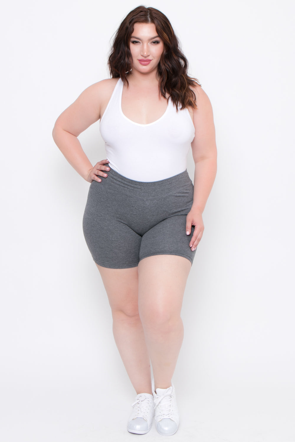 Women's Plus Size Shorts - Curvy Sense