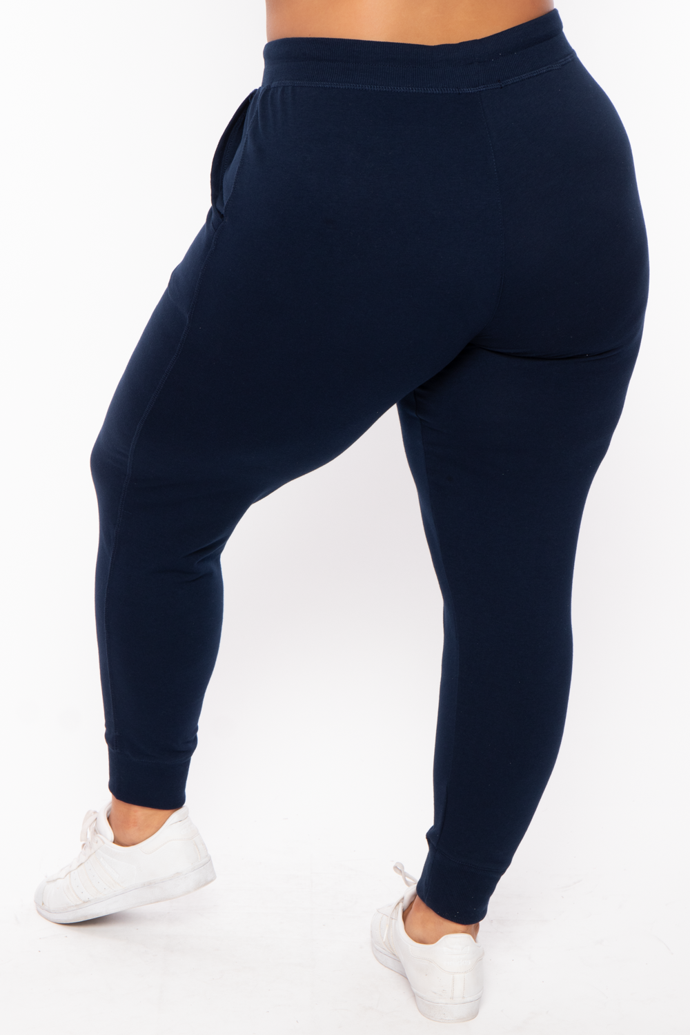 Plus Size High Waist Solid Color Stretchy Leggings Women's - Temu Italy