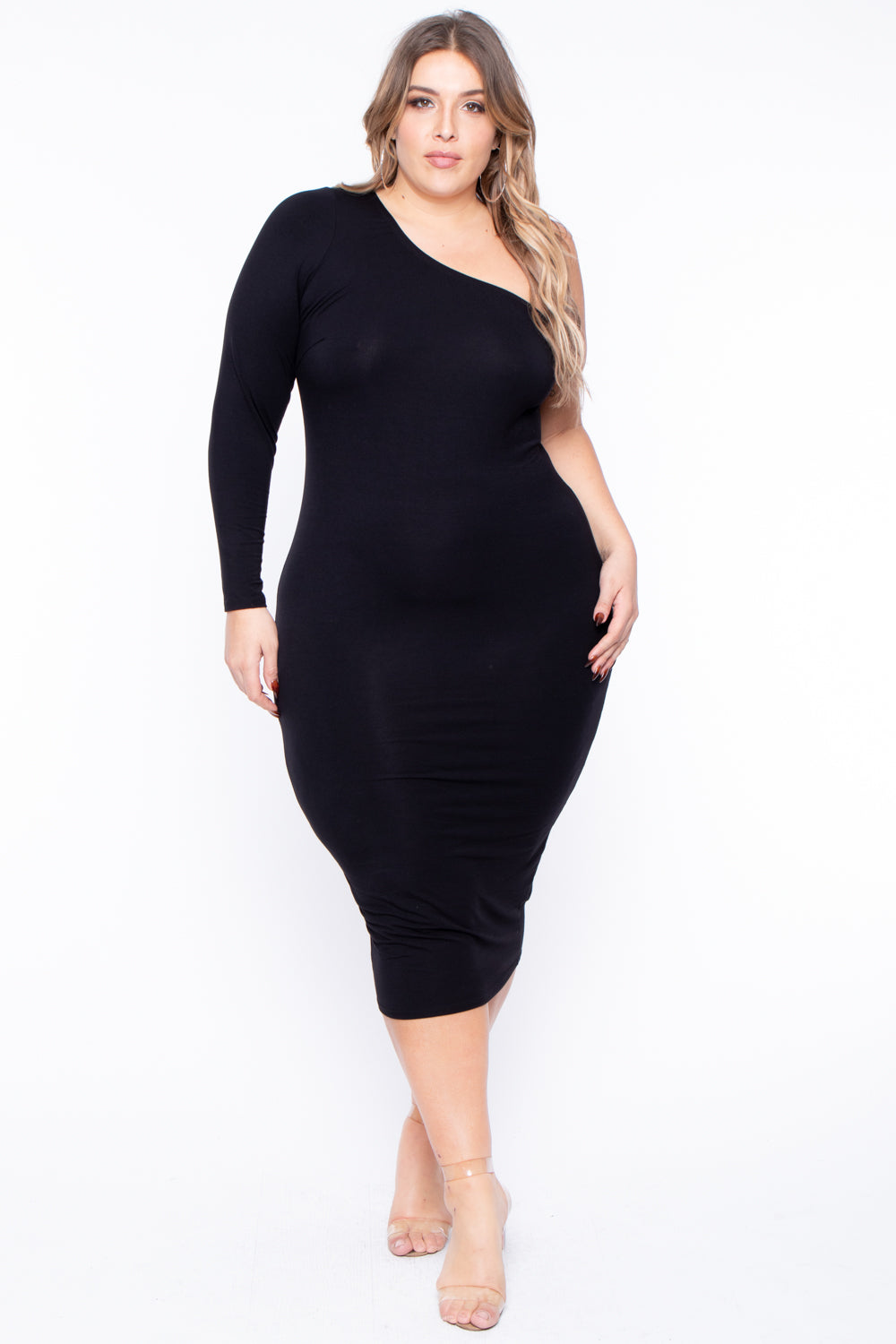 Curvy Sense - Trendy Plus Size Little Black Dresses – Tagged Midi
