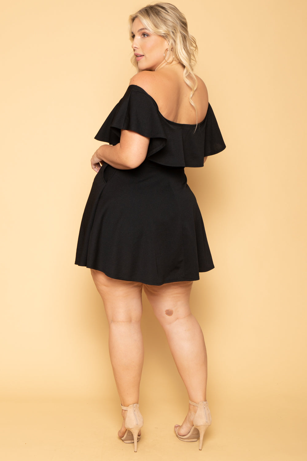 Curvy Sense Dresses Plus Size Rosabel Dress- Black