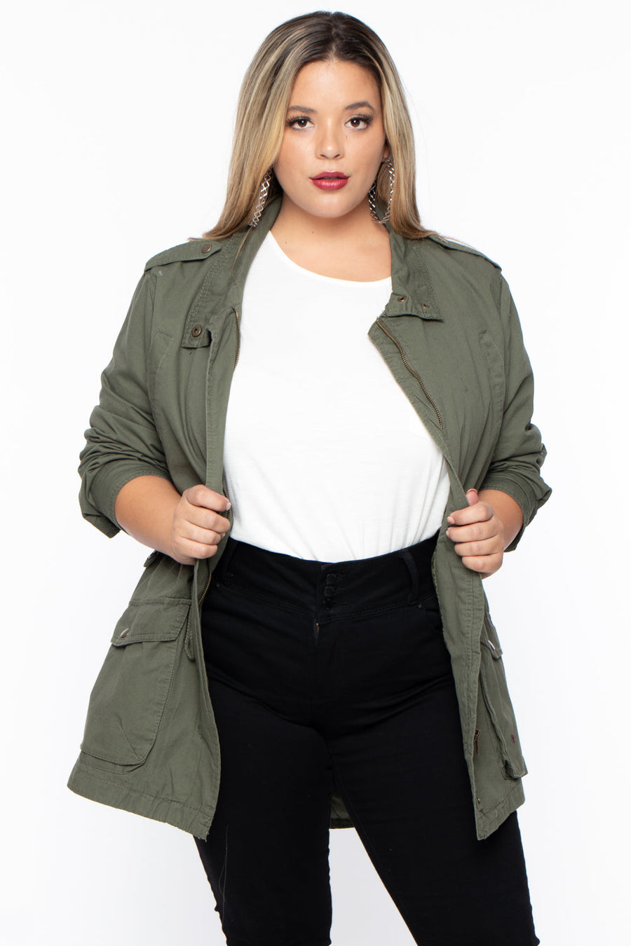 Curvy Sense Trendy Plus Size Jackets & Outerwear