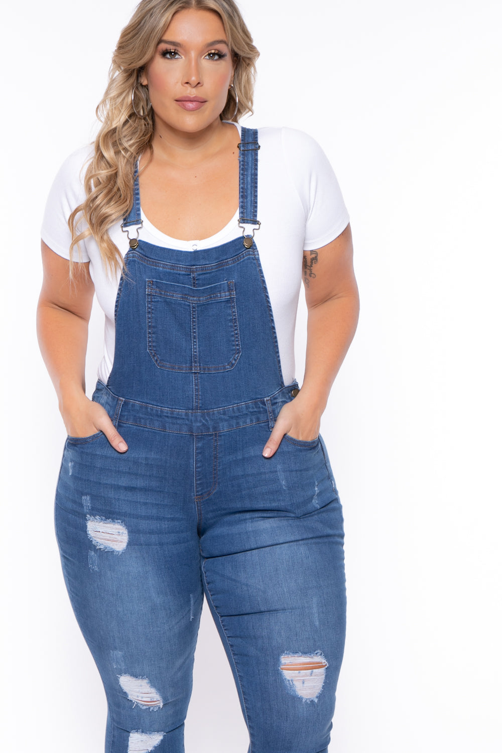 Boyfriend Plus Size Jeans Jumpsuit Womens Jumpsuits Jean Jumpsuit