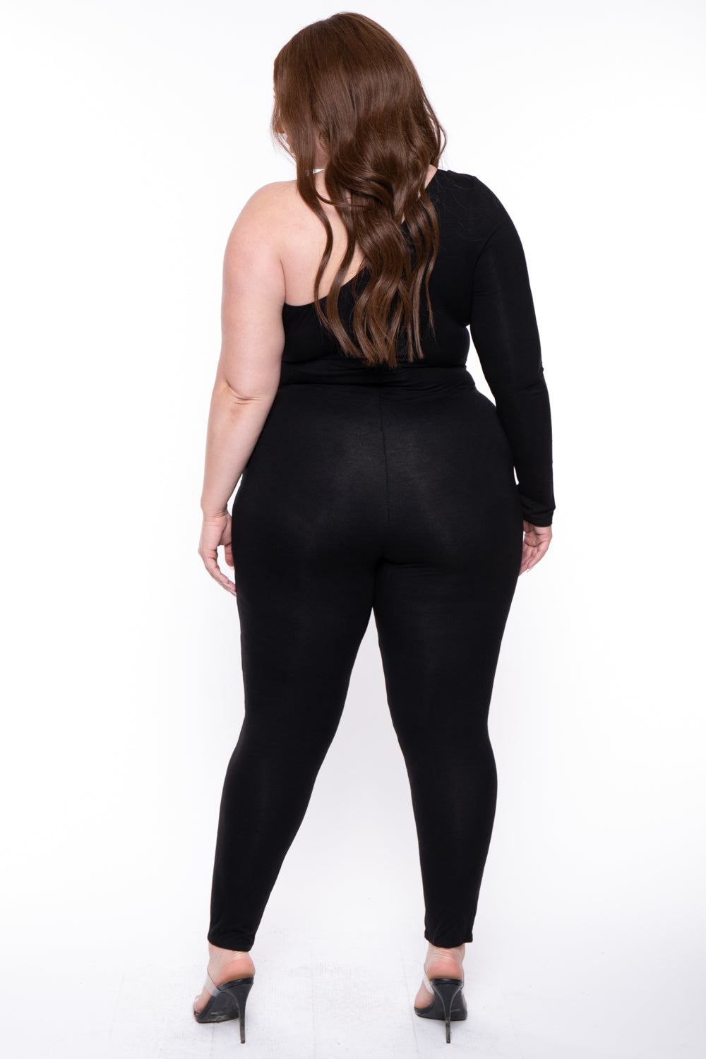 Curvy Sense Jumpsuits and Rompers Plus Size Aaliyah Cut Out Jumpsuit - Black